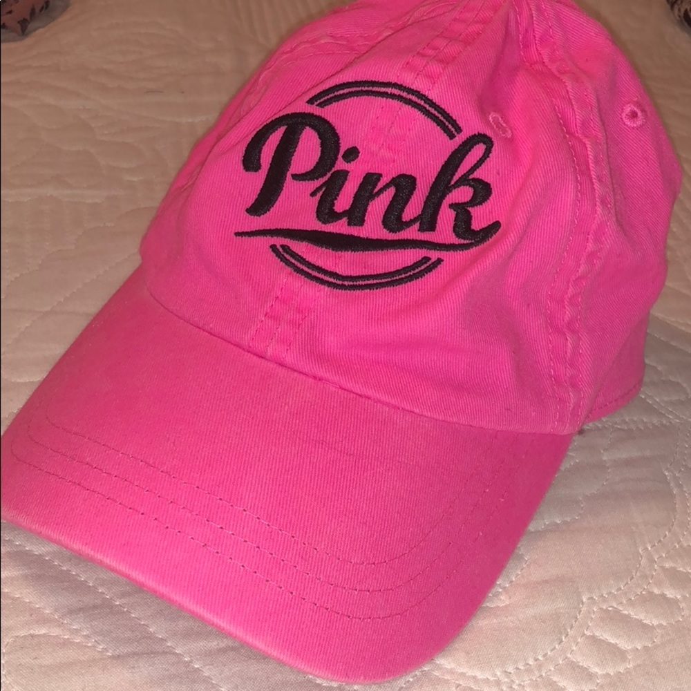 Pink baseball cap